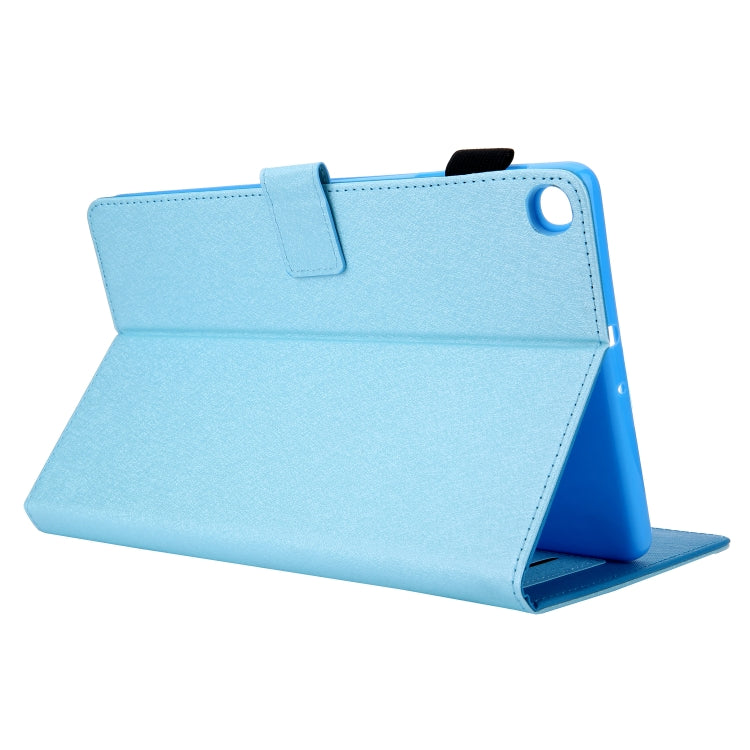 Hair Silky Texture Solid Color Horizontal Flip Leather Case with Holder & Card Slots & Photo Frame & Anti-Skid Strip For Samsung Galaxy Tab A 10.1 (2019) T510 / T515