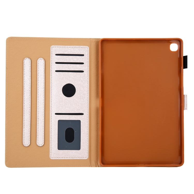 Hair Silky Texture Solid Color Horizontal Flip Leather Case with Holder & Card Slots & Photo Frame & Anti-Skid Strip For Samsung Galaxy Tab A 10.1 (2019) T510 / T515