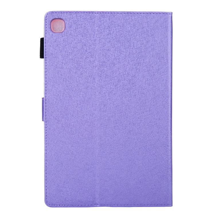 Hair Silky Texture Solid Color Horizontal Flip Leather Case with Holder & Card Slots & Photo Frame & Anti-Skid Strip For Samsung Galaxy Tab A 10.1 (2019) T510 / T515