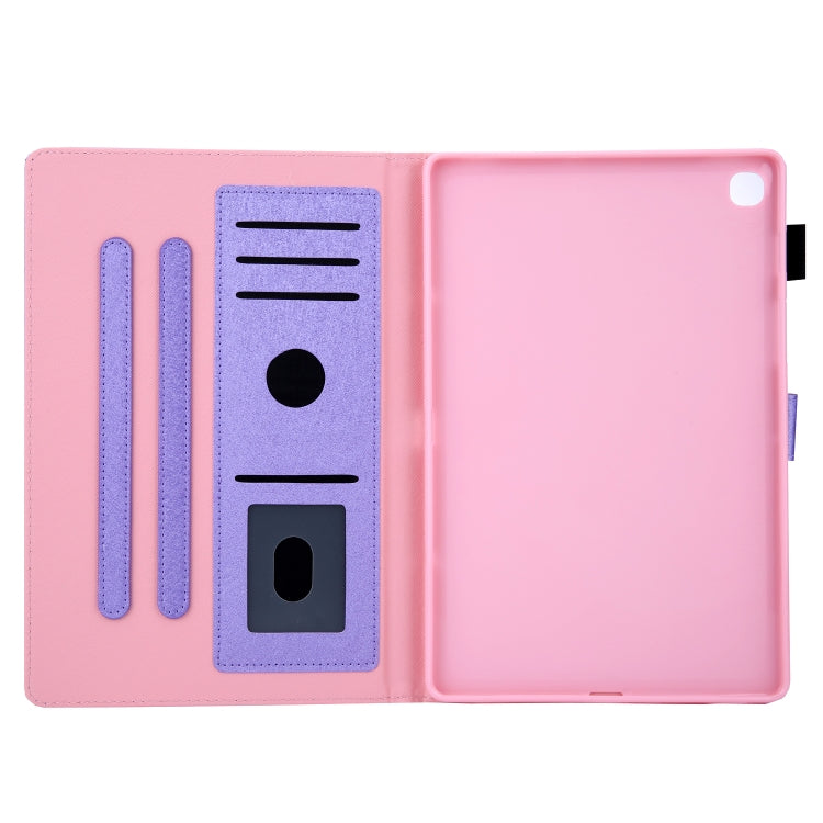Hair Silky Texture Solid Color Horizontal Flip Leather Case with Holder & Card Slots & Photo Frame & Anti-Skid Strip For Samsung Galaxy Tab A 10.1 (2019) T510 / T515