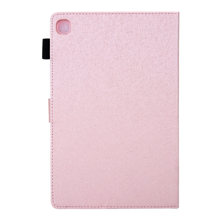 Hair Silky Texture Solid Color Horizontal Flip Leather Case with Holder & Card Slots & Photo Frame & Anti-Skid Strip For Samsung Galaxy Tab A 10.1 (2019) T510 / T515