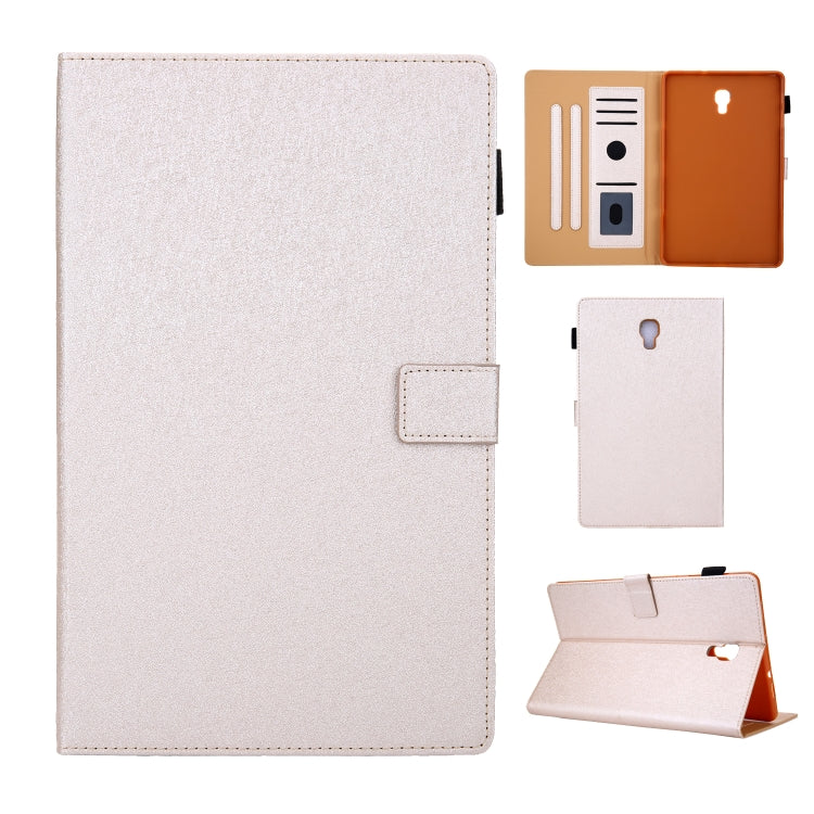 Hair Silky Texture Solid Color Horizontal Flip Leather Case with Holder & Card Slots & Photo Frame & Anti-Skid Strip For Samsung Galaxy Tab A 10.5 T590