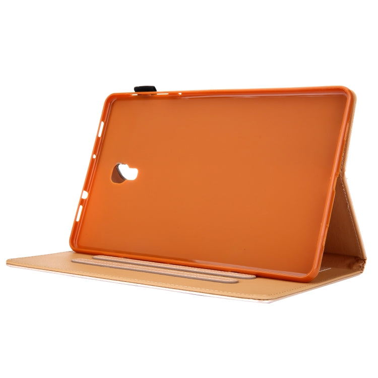 Hair Silky Texture Solid Color Horizontal Flip Leather Case with Holder & Card Slots & Photo Frame & Anti-Skid Strip For Samsung Galaxy Tab A 10.5 T590