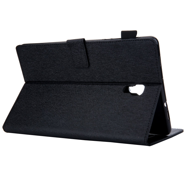 Hair Silky Texture Solid Color Horizontal Flip Leather Case with Holder & Card Slots & Photo Frame & Anti-Skid Strip For Samsung Galaxy Tab A 10.5 T590
