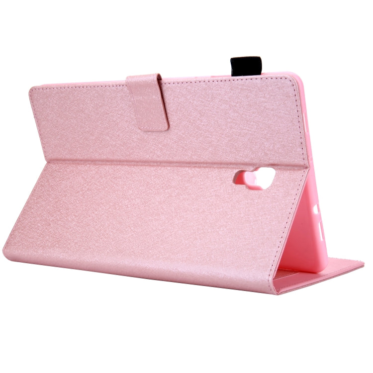 Hair Silky Texture Solid Color Horizontal Flip Leather Case with Holder & Card Slots & Photo Frame & Anti-Skid Strip For Samsung Galaxy Tab A 10.5 T590