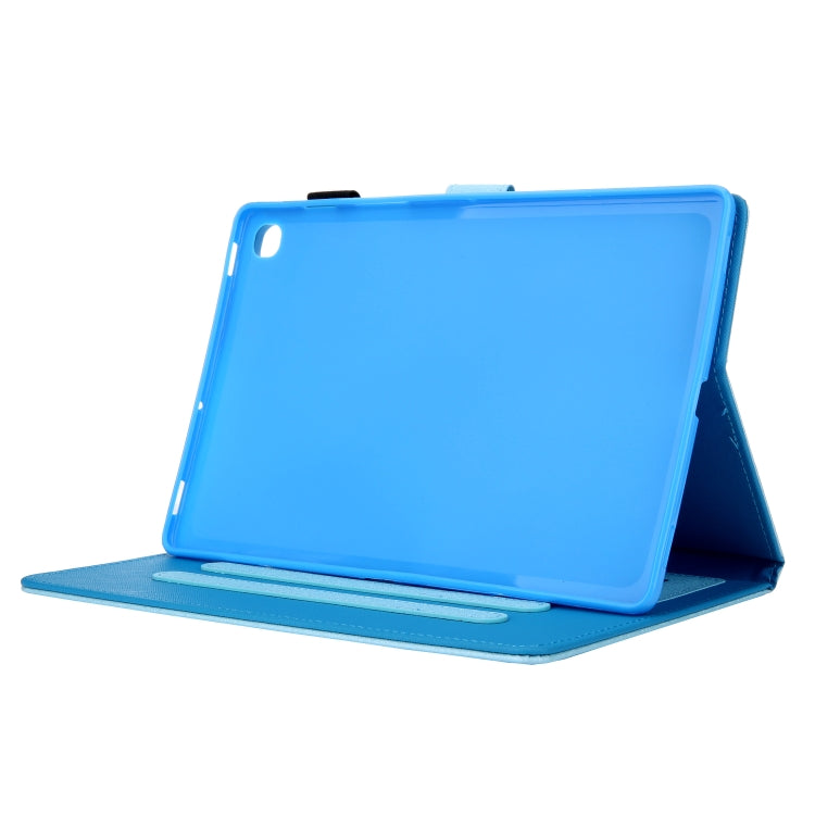 Hair Silky Texture Solid Color Horizontal Flip Leather Case with Holder & Card Slots & Photo Frame & Anti-Skid Strip For Samsung Galaxy Tab S5E 10.5 T720 / T725