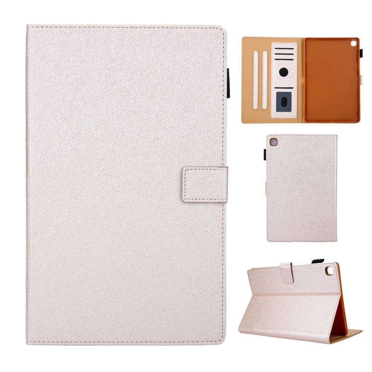 Hair Silky Texture Solid Color Horizontal Flip Leather Case with Holder & Card Slots & Photo Frame & Anti-Skid Strip For Samsung Galaxy Tab S5E 10.5 T720 / T725