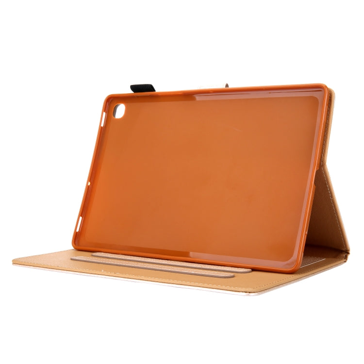 Hair Silky Texture Solid Color Horizontal Flip Leather Case with Holder & Card Slots & Photo Frame & Anti-Skid Strip For Samsung Galaxy Tab S5E 10.5 T720 / T725