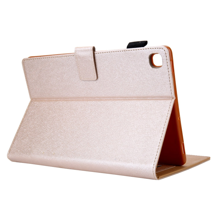 Hair Silky Texture Solid Color Horizontal Flip Leather Case with Holder & Card Slots & Photo Frame & Anti-Skid Strip For Samsung Galaxy Tab S5E 10.5 T720 / T725