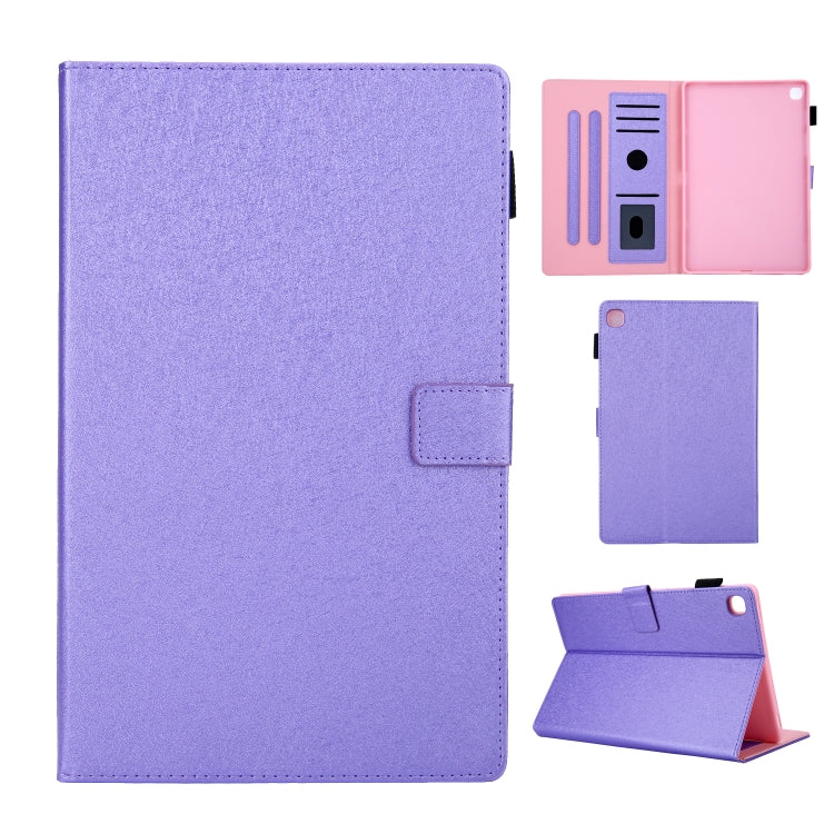 Hair Silky Texture Solid Color Horizontal Flip Leather Case with Holder & Card Slots & Photo Frame & Anti-Skid Strip For Samsung Galaxy Tab S5E 10.5 T720 / T725