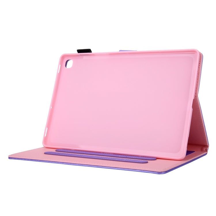 Hair Silky Texture Solid Color Horizontal Flip Leather Case with Holder & Card Slots & Photo Frame & Anti-Skid Strip For Samsung Galaxy Tab S5E 10.5 T720 / T725
