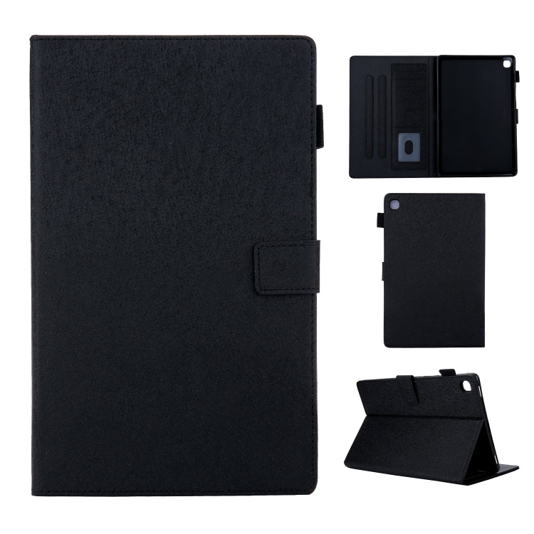Hair Silky Texture Solid Color Horizontal Flip Leather Case with Holder & Card Slots & Photo Frame & Anti-Skid Strip For Samsung Galaxy Tab S5E 10.5 T720 / T725