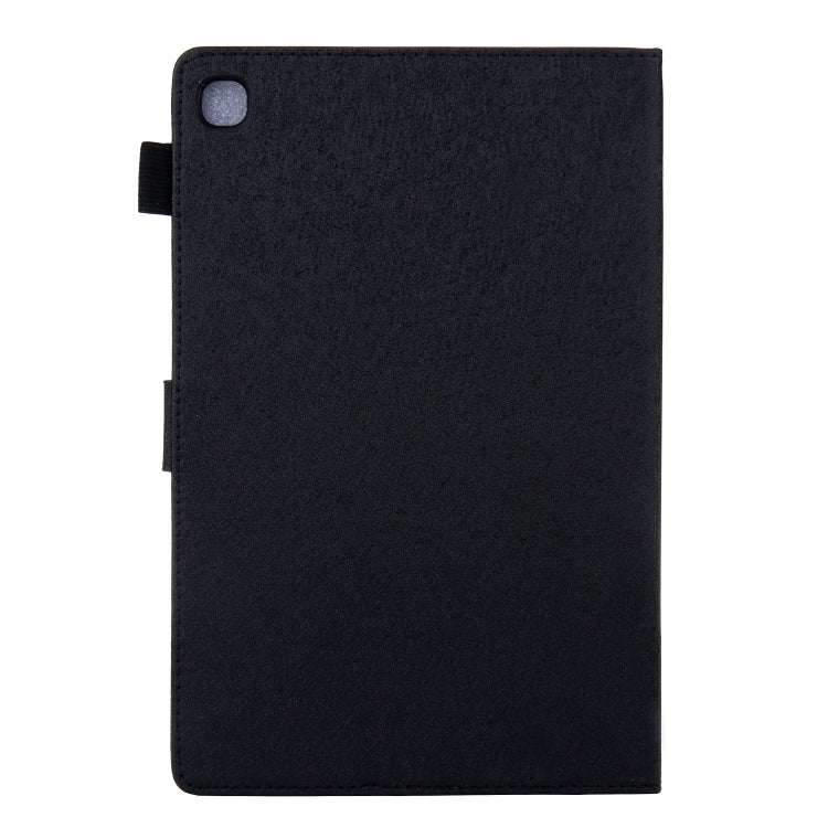 Hair Silky Texture Solid Color Horizontal Flip Leather Case with Holder & Card Slots & Photo Frame & Anti-Skid Strip For Samsung Galaxy Tab S5E 10.5 T720 / T725