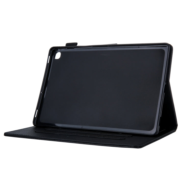 Hair Silky Texture Solid Color Horizontal Flip Leather Case with Holder & Card Slots & Photo Frame & Anti-Skid Strip For Samsung Galaxy Tab S5E 10.5 T720 / T725