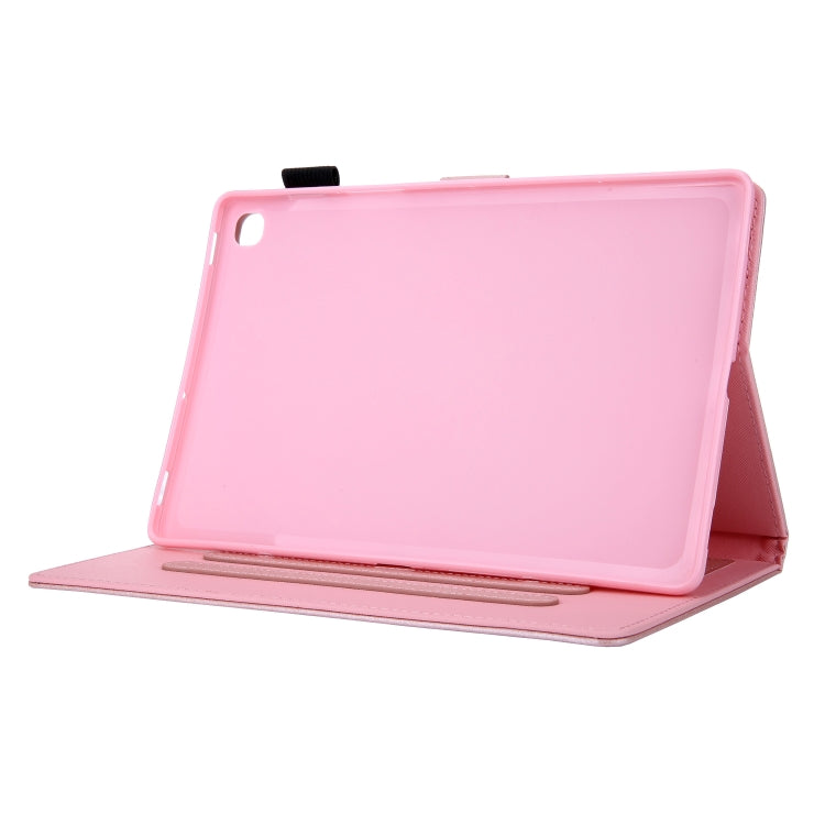Hair Silky Texture Solid Color Horizontal Flip Leather Case with Holder & Card Slots & Photo Frame & Anti-Skid Strip For Samsung Galaxy Tab S5E 10.5 T720 / T725