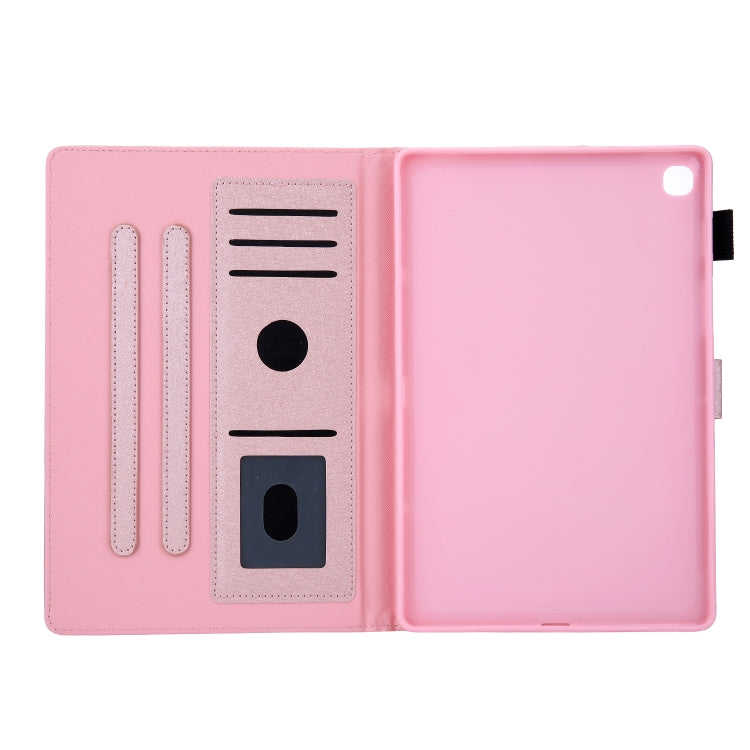 Hair Silky Texture Solid Color Horizontal Flip Leather Case with Holder & Card Slots & Photo Frame & Anti-Skid Strip For Samsung Galaxy Tab S5E 10.5 T720 / T725