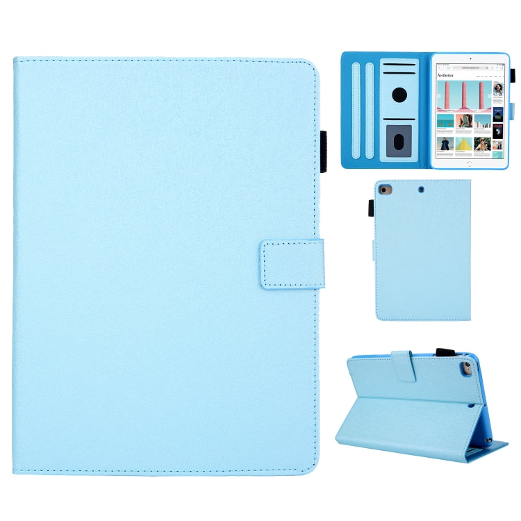 Hair Silky Texture Solid Color Horizontal Flip Leather Case with Holder & Card Slots & Photo Frame & Anti-Skid Strip For iPad Mini 5 / 4 / 3 / 2 / 1