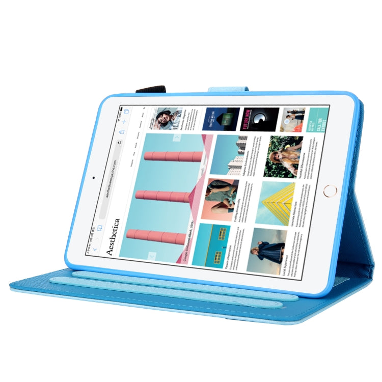 Hair Silky Texture Solid Color Horizontal Flip Leather Case with Holder & Card Slots & Photo Frame & Anti-Skid Strip For iPad Mini 5 / 4 / 3 / 2 / 1