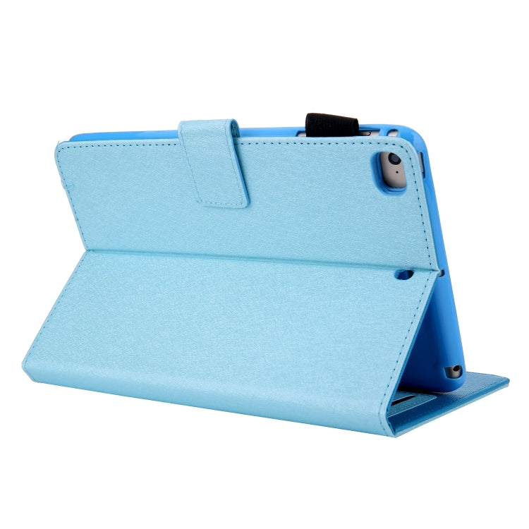 Hair Silky Texture Solid Color Horizontal Flip Leather Case with Holder & Card Slots & Photo Frame & Anti-Skid Strip For iPad Mini 5 / 4 / 3 / 2 / 1
