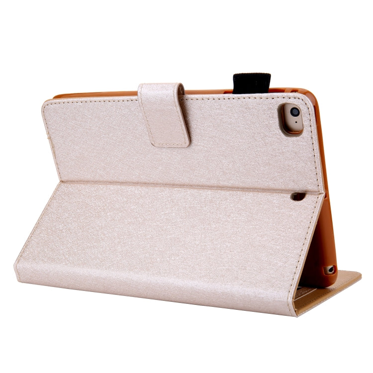 Hair Silky Texture Solid Color Horizontal Flip Leather Case with Holder & Card Slots & Photo Frame & Anti-Skid Strip For iPad Mini 5 / 4 / 3 / 2 / 1