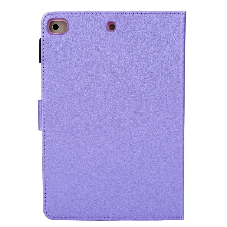 Hair Silky Texture Solid Color Horizontal Flip Leather Case with Holder & Card Slots & Photo Frame & Anti-Skid Strip For iPad Mini 5 / 4 / 3 / 2 / 1