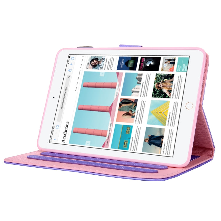 Hair Silky Texture Solid Color Horizontal Flip Leather Case with Holder & Card Slots & Photo Frame & Anti-Skid Strip For iPad Mini 5 / 4 / 3 / 2 / 1