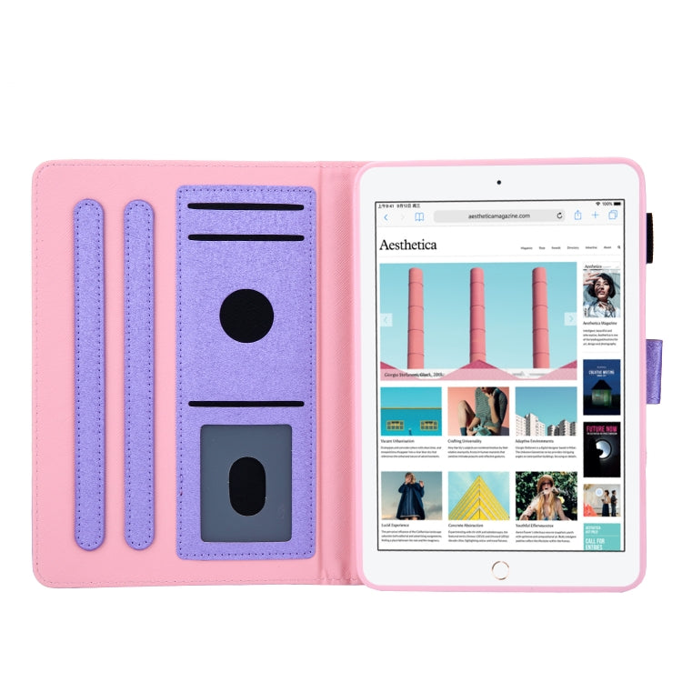 Hair Silky Texture Solid Color Horizontal Flip Leather Case with Holder & Card Slots & Photo Frame & Anti-Skid Strip For iPad Mini 5 / 4 / 3 / 2 / 1