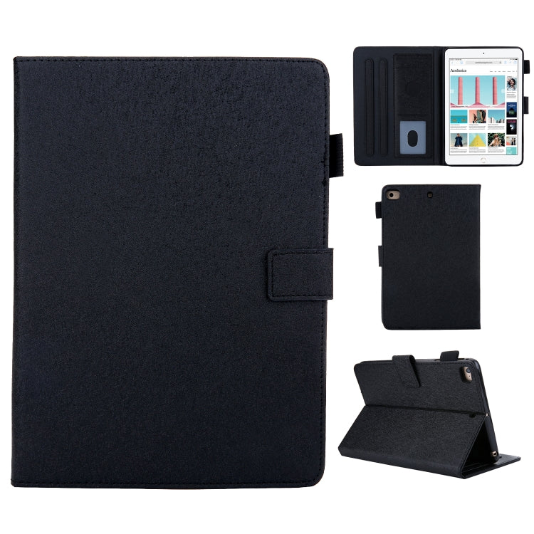 Hair Silky Texture Solid Color Horizontal Flip Leather Case with Holder & Card Slots & Photo Frame & Anti-Skid Strip For iPad Mini 5 / 4 / 3 / 2 / 1