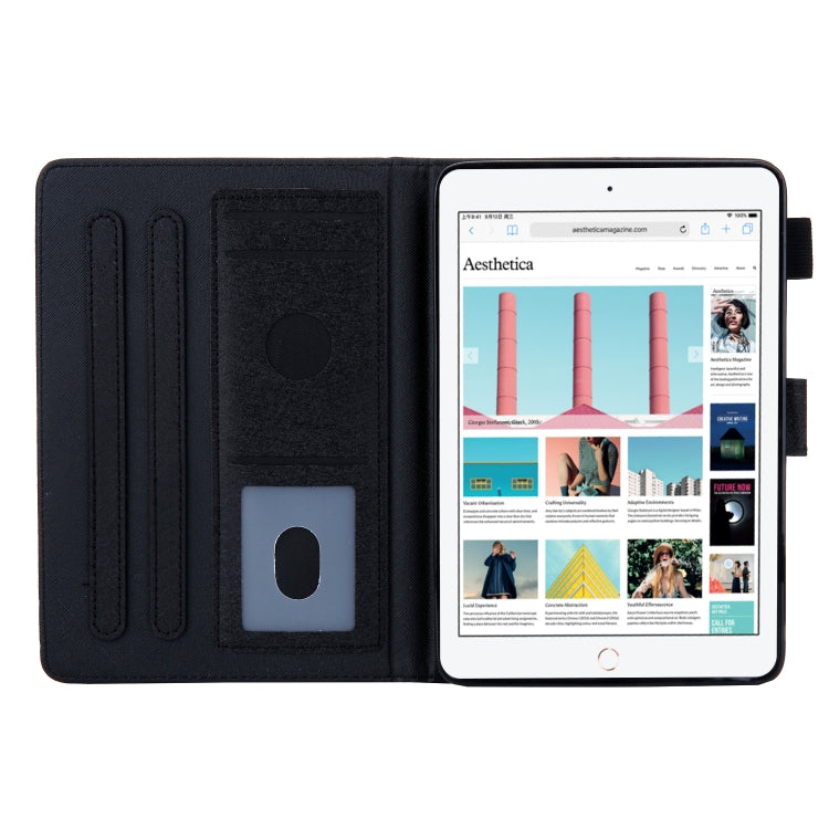 Hair Silky Texture Solid Color Horizontal Flip Leather Case with Holder & Card Slots & Photo Frame & Anti-Skid Strip For iPad Mini 5 / 4 / 3 / 2 / 1