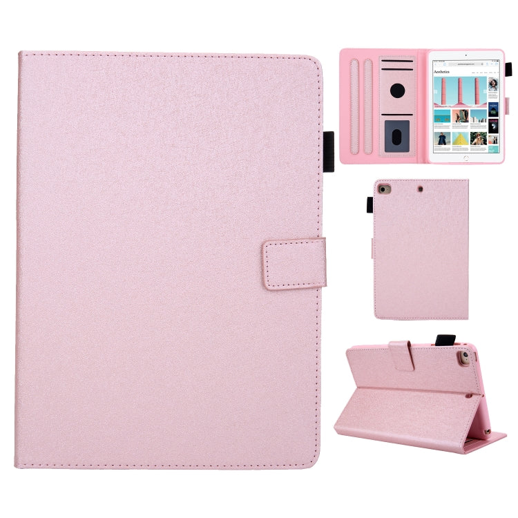 Hair Silky Texture Solid Color Horizontal Flip Leather Case with Holder & Card Slots & Photo Frame & Anti-Skid Strip For iPad Mini 5 / 4 / 3 / 2 / 1