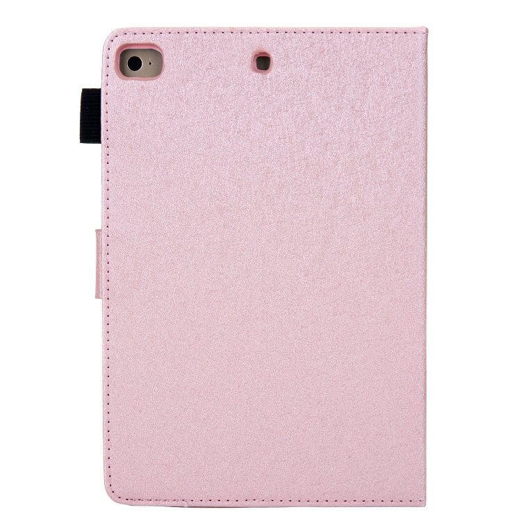 Hair Silky Texture Solid Color Horizontal Flip Leather Case with Holder & Card Slots & Photo Frame & Anti-Skid Strip For iPad Mini 5 / 4 / 3 / 2 / 1