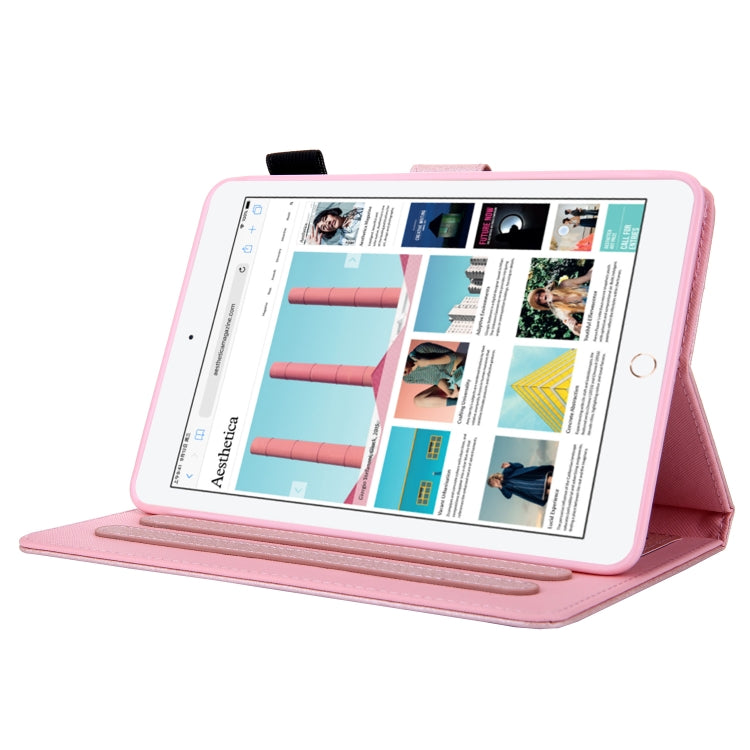 Hair Silky Texture Solid Color Horizontal Flip Leather Case with Holder & Card Slots & Photo Frame & Anti-Skid Strip For iPad Mini 5 / 4 / 3 / 2 / 1