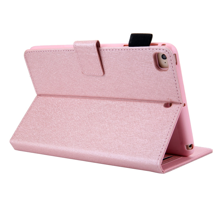 Hair Silky Texture Solid Color Horizontal Flip Leather Case with Holder & Card Slots & Photo Frame & Anti-Skid Strip For iPad Mini 5 / 4 / 3 / 2 / 1