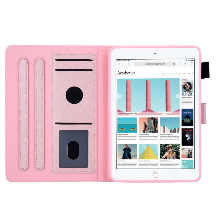 Hair Silky Texture Solid Color Horizontal Flip Leather Case with Holder & Card Slots & Photo Frame & Anti-Skid Strip For iPad Mini 5 / 4 / 3 / 2 / 1