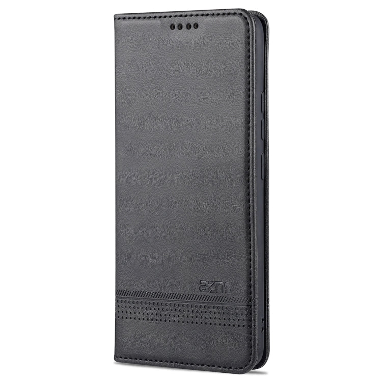 For OPPO Realme C15 / C12 / C25 / Narzo 30A AZNS Magnetic Calf Texture Horizontal Flip Leather Case with Card Slots & Holder & Wallet