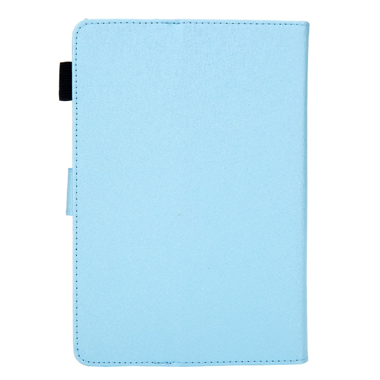 Hair Silky Texture Solid Color Horizontal Flip Leather Case with Holder & Card Slots & Photo Frame & Anti-Skid Strip, Specification:7 inch
