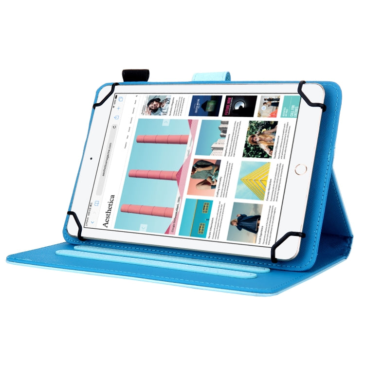 Hair Silky Texture Solid Color Horizontal Flip Leather Case with Holder & Card Slots & Photo Frame & Anti-Skid Strip, Specification:10 inch