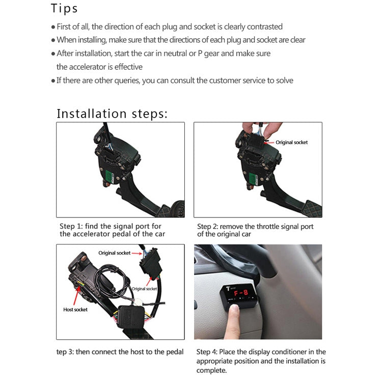 For Toyota Hilux Revo 2016- Car Potent Booster Electronic Throttle Controller