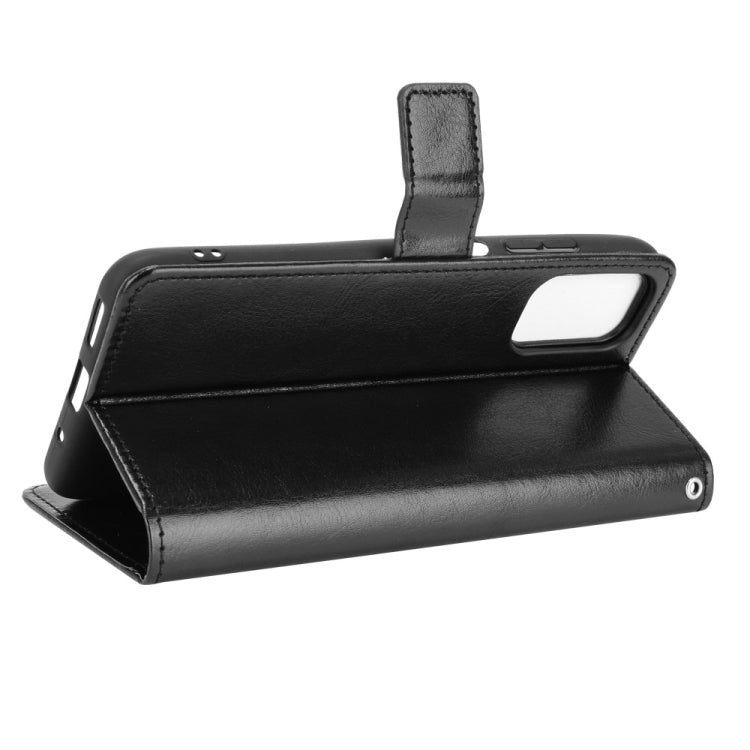 For Xiaomi Redmi Note 10 5G Crazy Horse Texture Horizontal Flip Leather Case with Holder & Card Slots & Lanyard