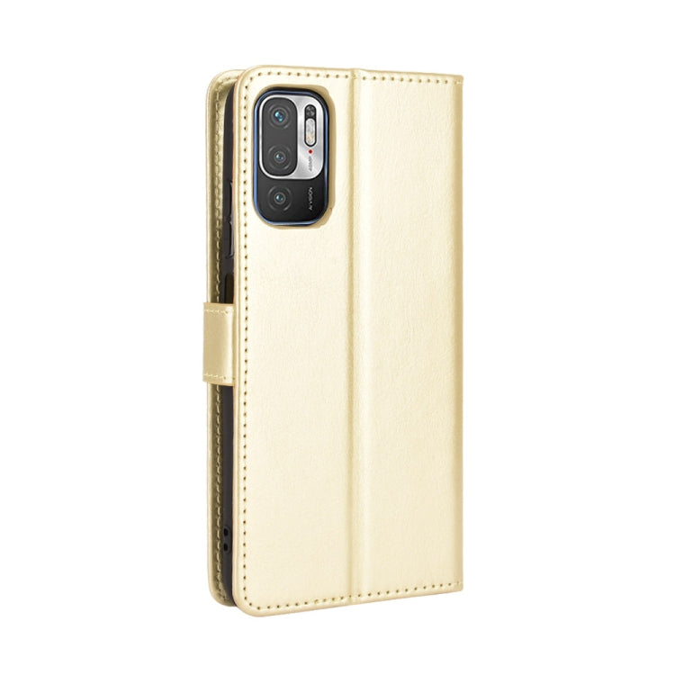 For Xiaomi Redmi Note 10 5G Crazy Horse Texture Horizontal Flip Leather Case with Holder & Card Slots & Lanyard