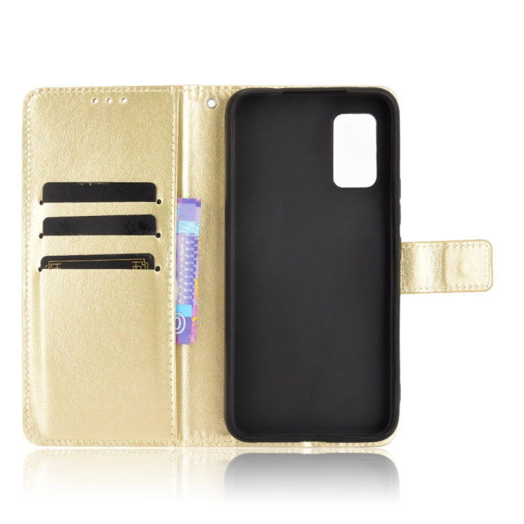 For Rakuten Big S Crazy Horse Texture Horizontal Flip Leather Case with Holder & Card Slots & Lanyard