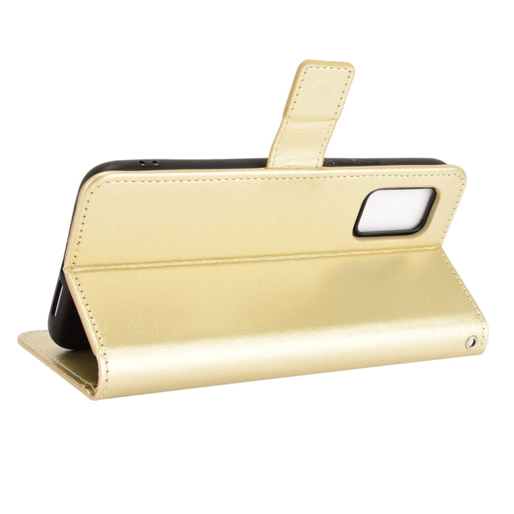 For Rakuten Big S Crazy Horse Texture Horizontal Flip Leather Case with Holder & Card Slots & Lanyard