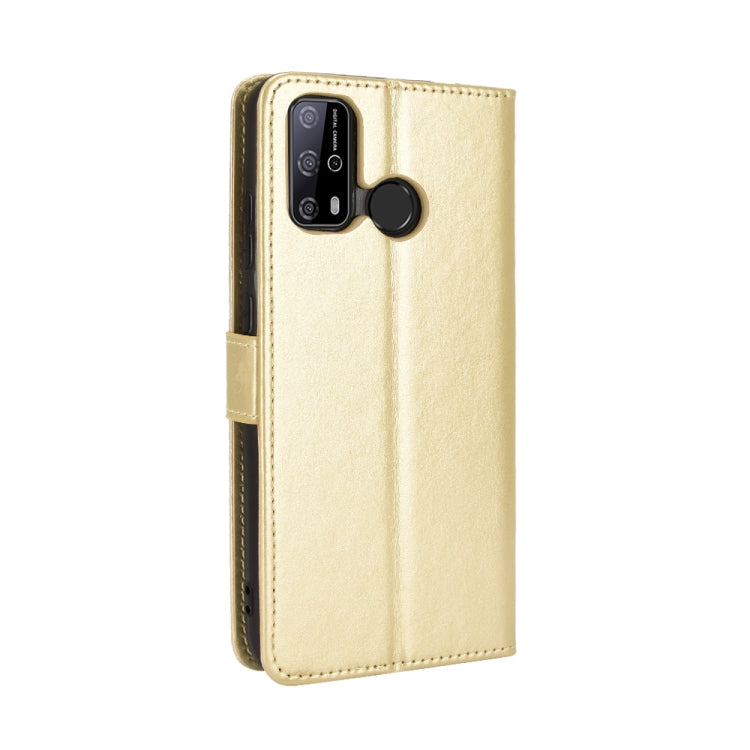 For Oukitel C23 Pro Crazy Horse Texture Horizontal Flip Leather Case with Holder & Card Slots & Lanyard