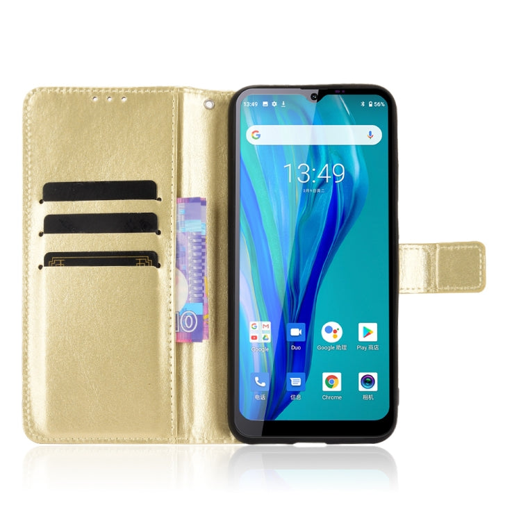 For Oukitel C23 Pro Crazy Horse Texture Horizontal Flip Leather Case with Holder & Card Slots & Lanyard