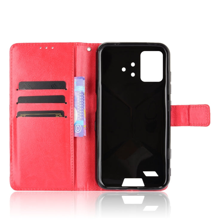 For UMIDIGI Bison GT Crazy Horse Texture Horizontal Flip Leather Case with Holder & Card Slots & Lanyard