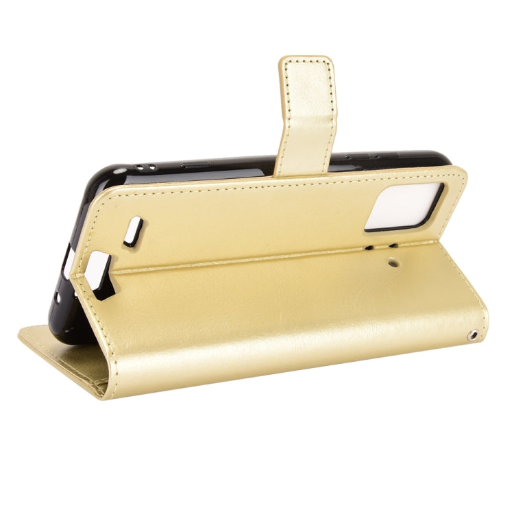 For UMIDIGI Bison GT Crazy Horse Texture Horizontal Flip Leather Case with Holder & Card Slots & Lanyard