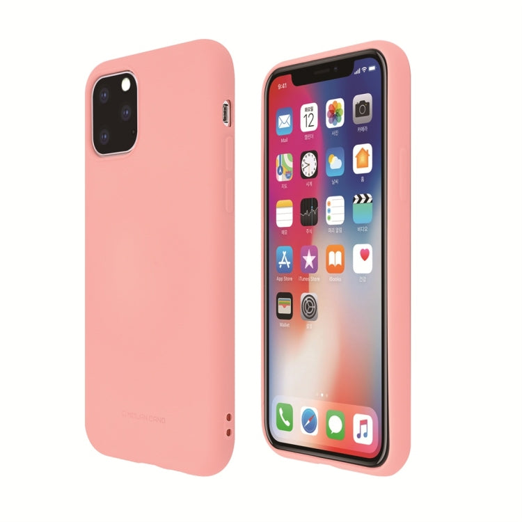 For iPhone 11 Pro MOLANCANO Shockproof Solid Color Silica Gel Protective Case