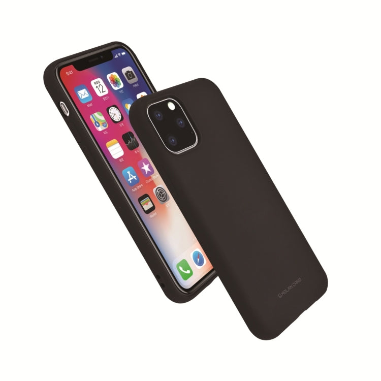 For iPhone 11 MOLANCANO Shockproof Solid Color Silica Gel Protective Case