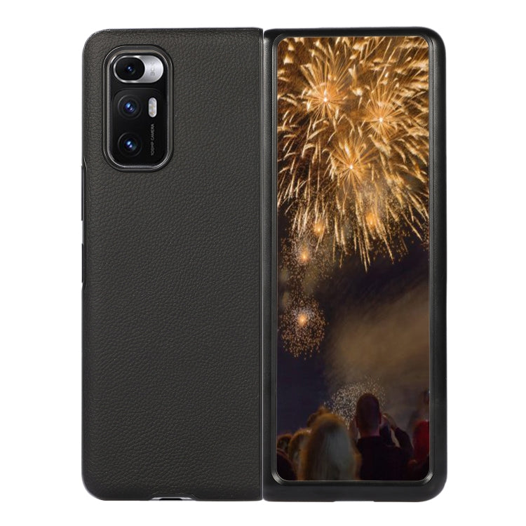 For Xiaomi Mi Mix Fold Genuine Leather Folding Protective Case