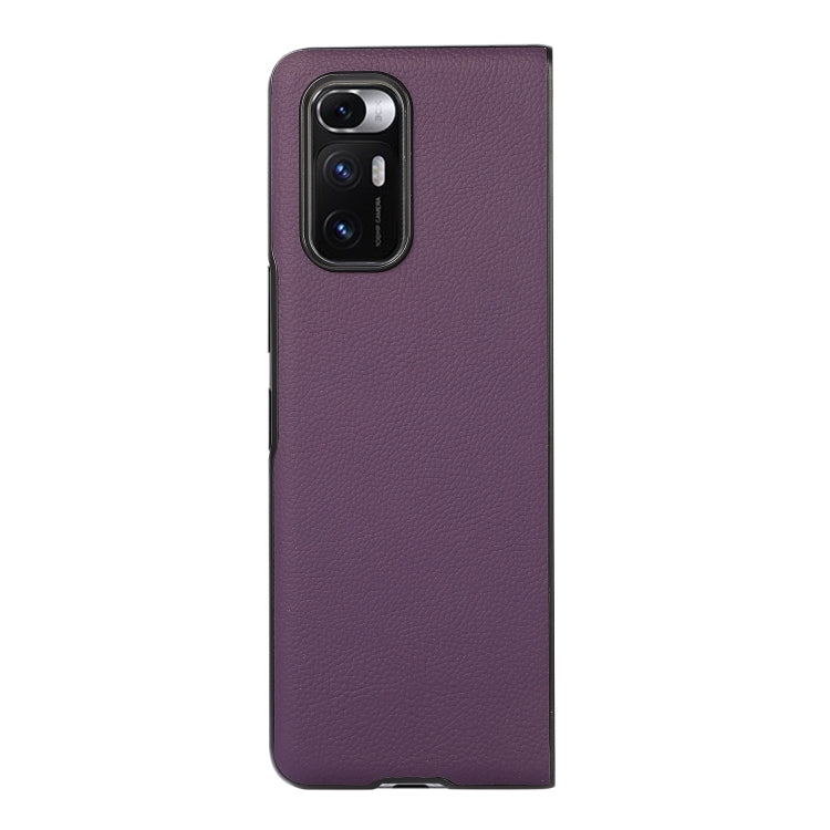 For Xiaomi Mi Mix Fold Genuine Leather Folding Protective Case